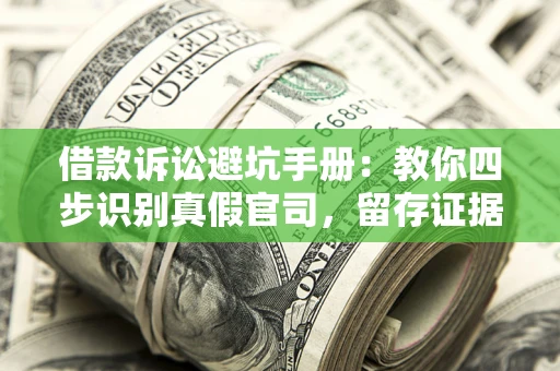 济南借款诉讼避坑手册：教你四步识别真假官司，留存证据不踩雷