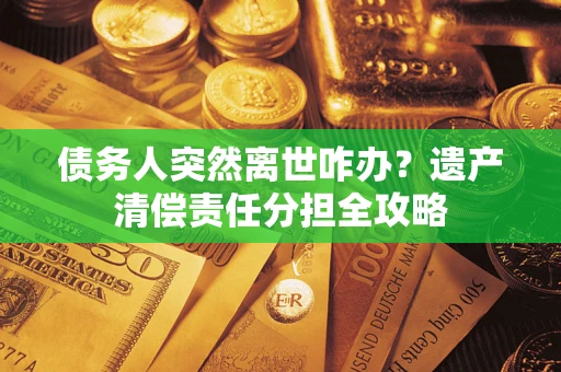 济南债务人突然离世咋办？遗产清偿责任分担全攻略