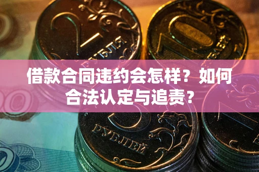 济南借款合同违约会怎样？如何合法认定与追责？