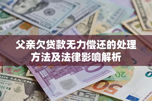 济南父亲欠贷款无力偿还的处理方法及法律影响解析