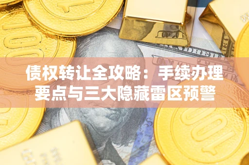 济南债权转让全攻略：手续办理要点与三大隐藏雷区预警