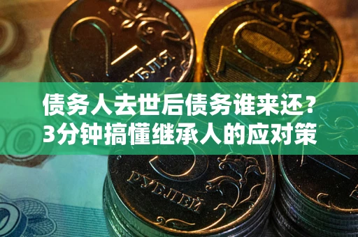 济南债务人去世后债务谁来还？3分钟搞懂继承人的应对策略