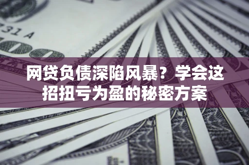 济南网贷负债深陷风暴？学会这招扭亏为盈的秘密方案